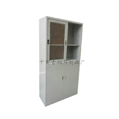 上移玻下對(duì)開鐵制文件柜 J-006A-2 上移玻下對(duì)開鐵制文件柜 J-006A-2